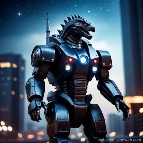 Mechagodzilla Robot .
